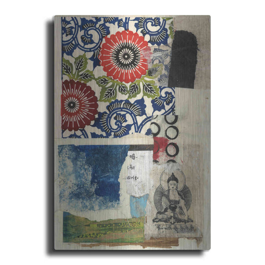 Luxe Metal Art 'Doko 3' by Elena Ray, Metal Wall Art