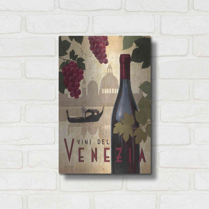 Luxe Metal Art 'Wine Festival II' by Marco Fabiano, Metal Wall Art,12x16