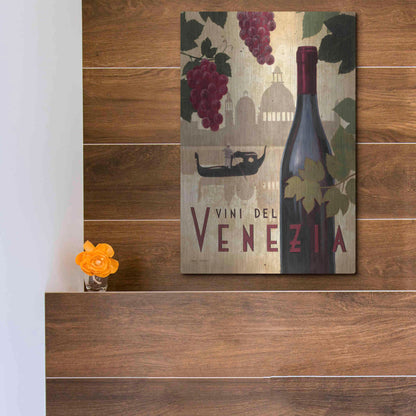 Luxe Metal Art 'Wine Festival II' by Marco Fabiano, Metal Wall Art,12x16