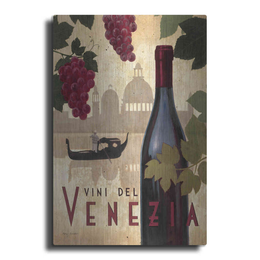 Luxe Metal Art 'Wine Festival II' by Marco Fabiano, Metal Wall Art