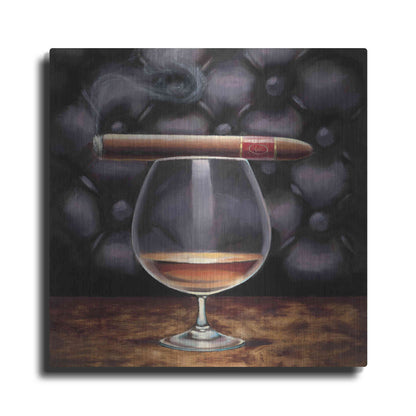 Luxe Metal Art 'Gentlemen Prefer I' by Marco Fabiano, Metal Wall Art