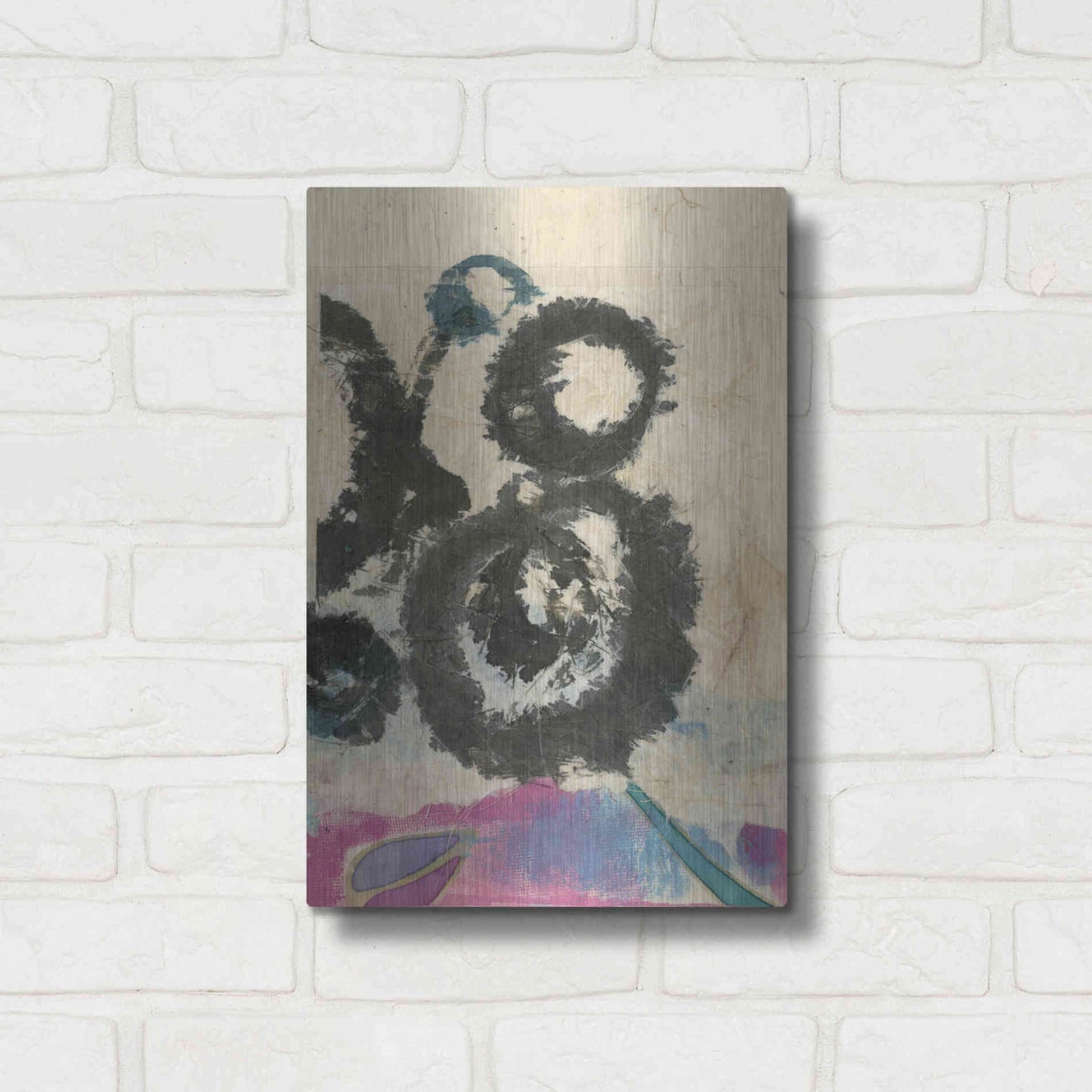 Luxe Metal Art 'Doko 2' by Elena Ray, Metal Wall Art,12x16