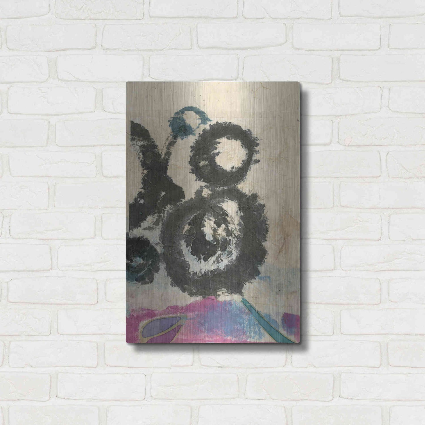 Luxe Metal Art 'Doko 2' by Elena Ray, Metal Wall Art,16x24