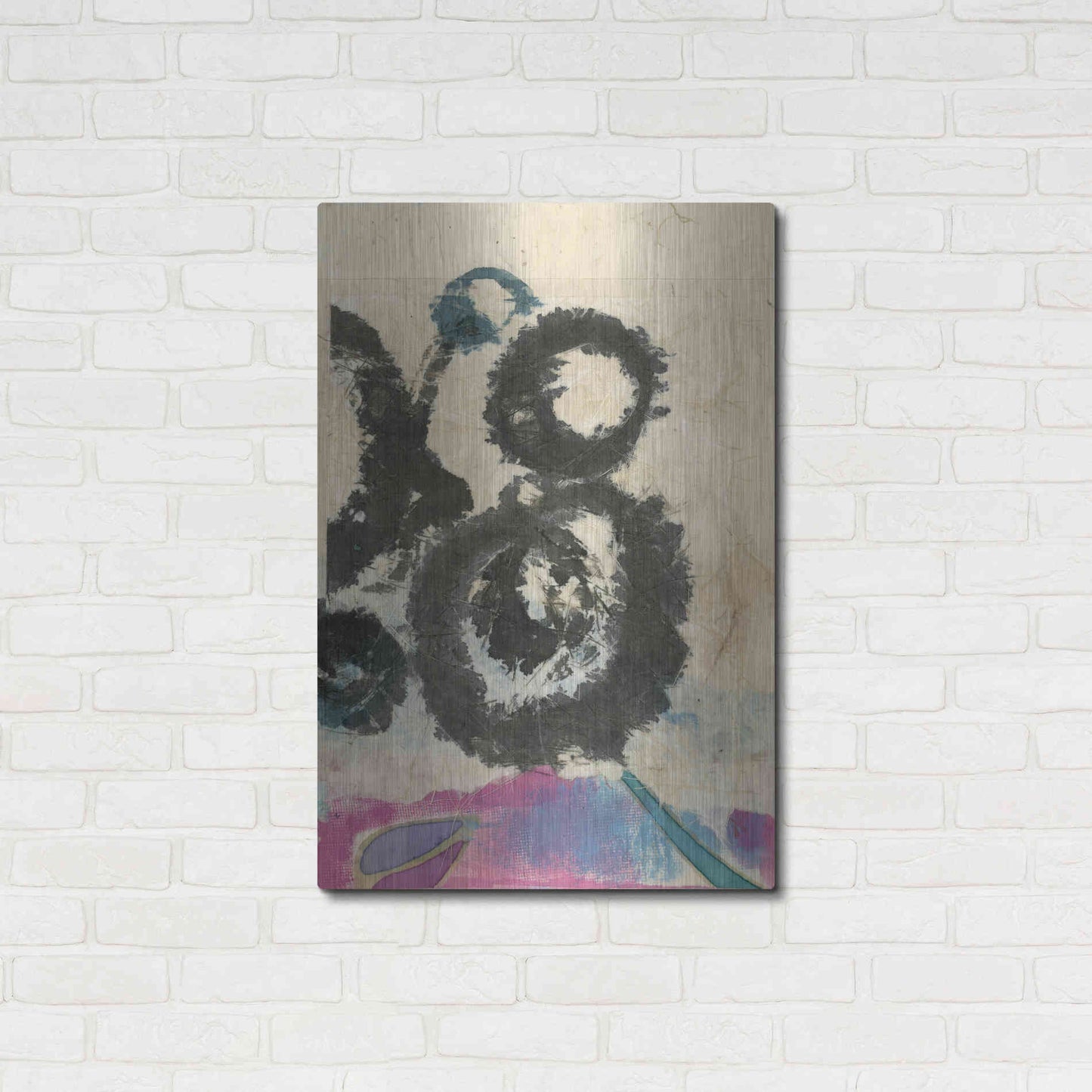 Luxe Metal Art 'Doko 2' by Elena Ray, Metal Wall Art,24x36