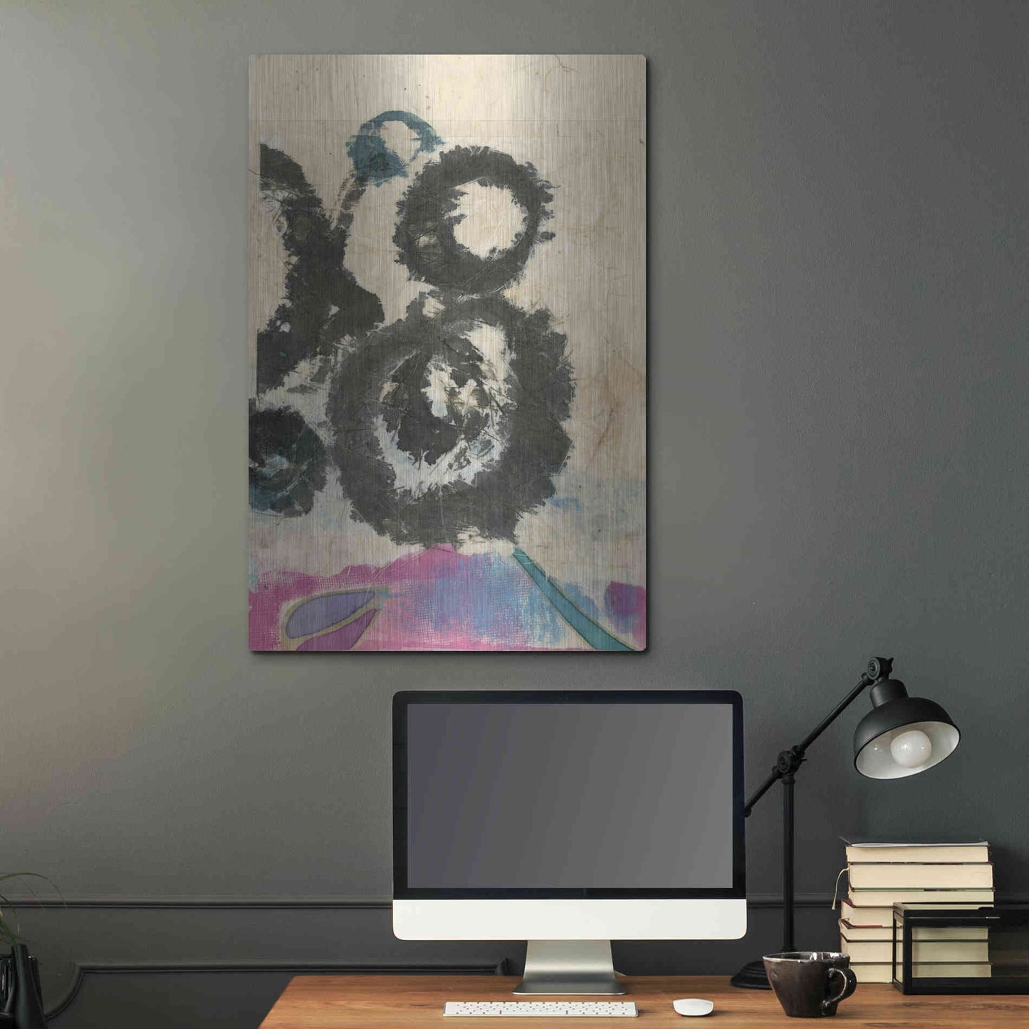 Luxe Metal Art 'Doko 2' by Elena Ray, Metal Wall Art,24x36