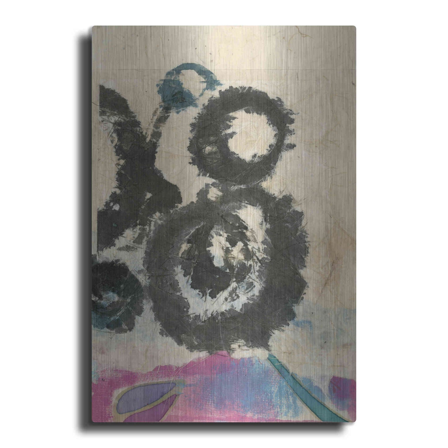 Luxe Metal Art 'Doko 2' by Elena Ray, Metal Wall Art