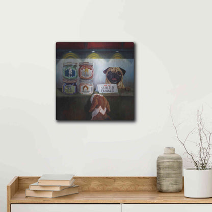 Luxe Metal Art 'Aromatherapy' by Lucia Heffernan, Metal Wall Art,12x12