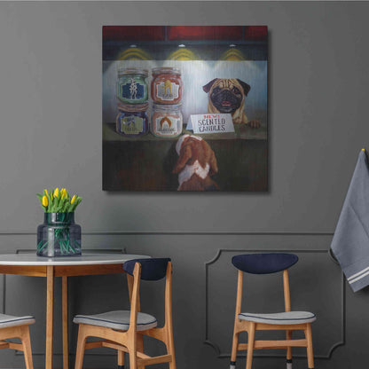 Luxe Metal Art 'Aromatherapy' by Lucia Heffernan, Metal Wall Art,36x36