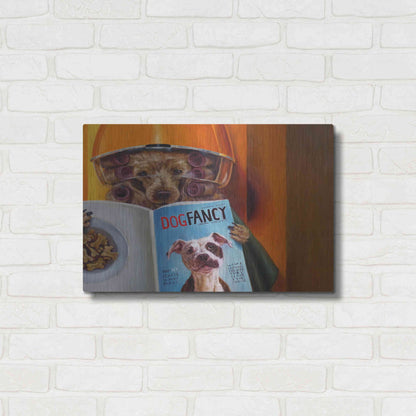 Luxe Metal Art 'Spa Day' by Lucia Heffernan, Metal Wall Art,24x16