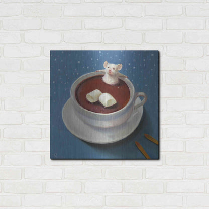 Luxe Metal Art 'Apres Ski' by Lucia Heffernan, Metal Wall Art,24x24