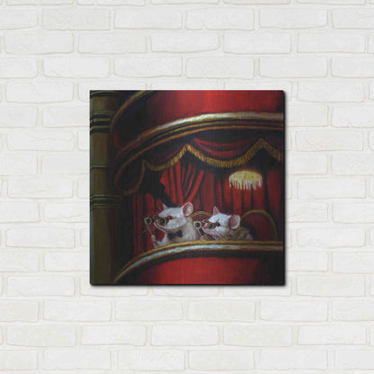 Luxe Metal Art 'Die Fledermaus' by Lucia Heffernan, Metal Wall Art,24x24