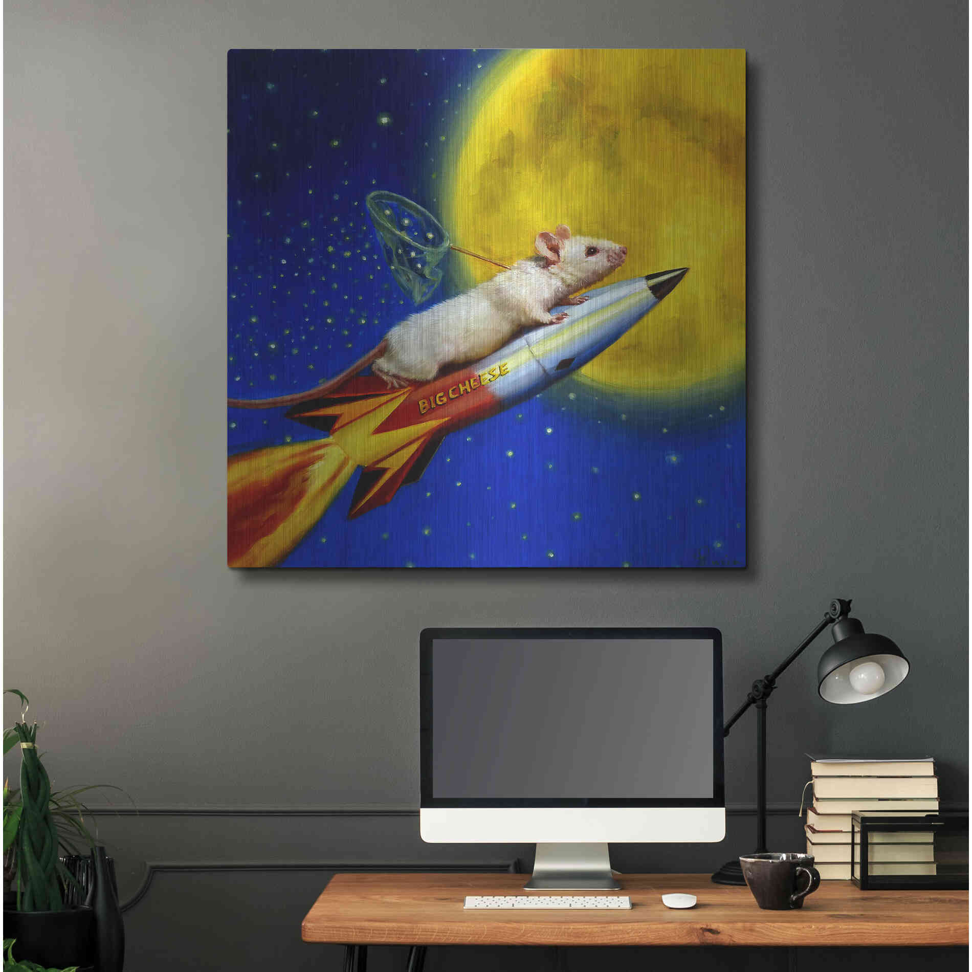 Luxe Metal Art 'Dream Catcher' by Lucia Heffernan, Metal Wall Art,36x36