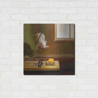 Luxe Metal Art 'Mission Impossible' by Lucia Heffernan, Metal Wall Art,24x24