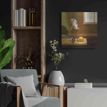 Luxe Metal Art 'Mission Impossible' by Lucia Heffernan, Metal Wall Art,24x24