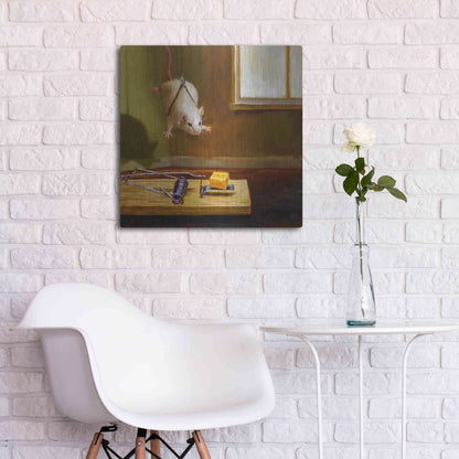 Luxe Metal Art 'Mission Impossible' by Lucia Heffernan, Metal Wall Art,24x24