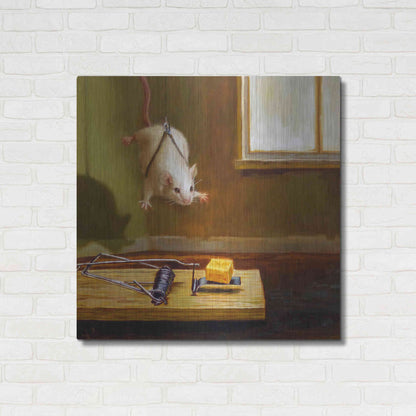 Luxe Metal Art 'Mission Impossible' by Lucia Heffernan, Metal Wall Art,36x36