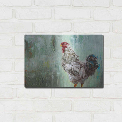 Luxe Metal Art 'The General' by Lucia Heffernan, Metal Wall Art,16x12