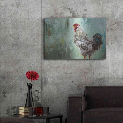 Luxe Metal Art 'The General' by Lucia Heffernan, Metal Wall Art,36x24