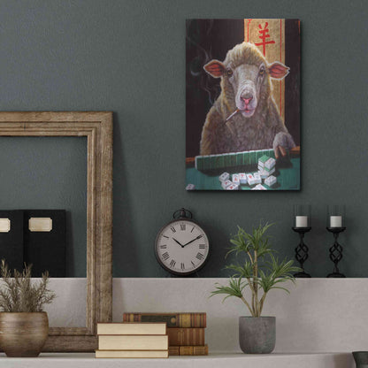 Luxe Metal Art 'Principle for Life' by Lucia Heffernan, Metal Wall Art,12x16