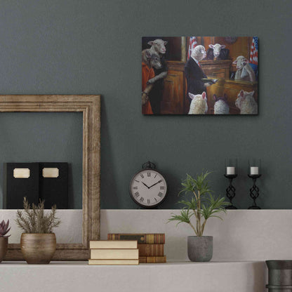 Luxe Metal Art 'Eyewitness' by Lucia Heffernan, Metal Wall Art,16x12