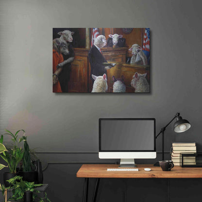 Luxe Metal Art 'Eyewitness' by Lucia Heffernan, Metal Wall Art,36x24