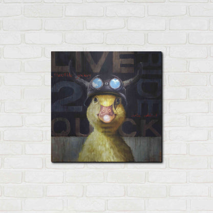 Luxe Metal Art 'Full Throttle' by Lucia Heffernan, Metal Wall Art,24x24