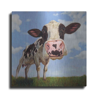 Luxe Metal Art 'Penelope' by Lucia Heffernan, Metal Wall Art