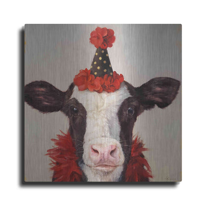 Luxe Metal Art 'Shindig' by Lucia Heffernan, Metal Wall Art