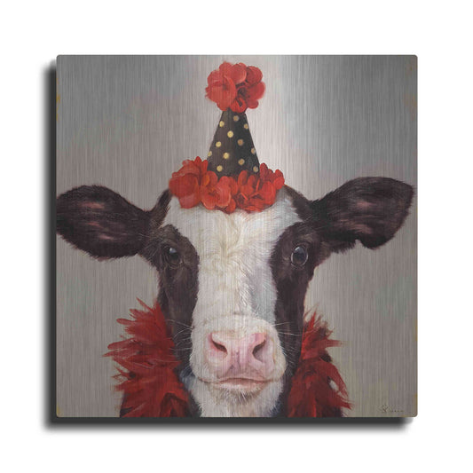 Luxe Metal Art 'Shindig' by Lucia Heffernan, Metal Wall Art