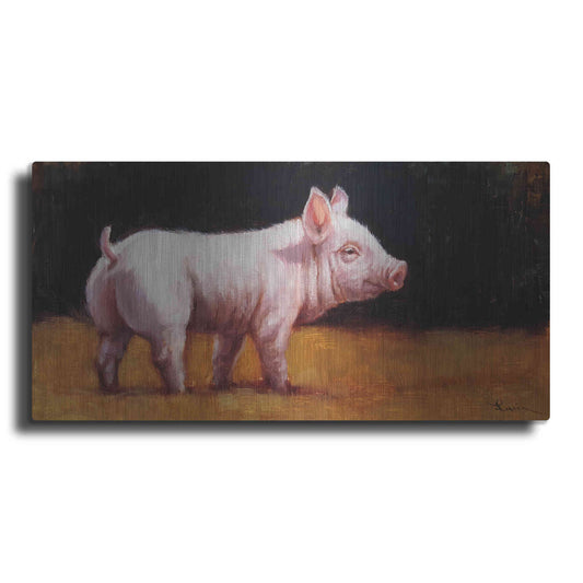 Luxe Metal Art 'Wilbur' by Lucia Heffernan, Metal Wall Art