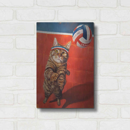 Luxe Metal Art 'The Setter' by Lucia Heffernan, Metal Wall Art,12x16