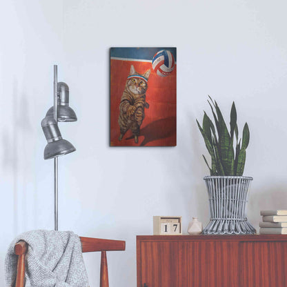 Luxe Metal Art 'The Setter' by Lucia Heffernan, Metal Wall Art,16x24