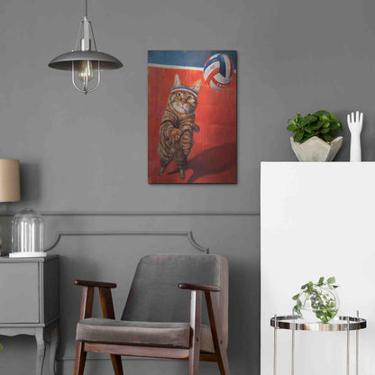 Luxe Metal Art 'The Setter' by Lucia Heffernan, Metal Wall Art,16x24