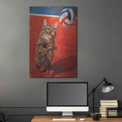 Luxe Metal Art 'The Setter' by Lucia Heffernan, Metal Wall Art,24x36