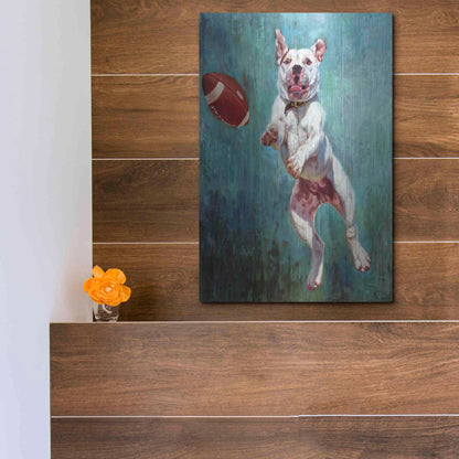 Luxe Metal Art 'Hail Mary' by Lucia Heffernan, Metal Wall Art,12x16