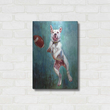 Luxe Metal Art 'Hail Mary' by Lucia Heffernan, Metal Wall Art,16x24