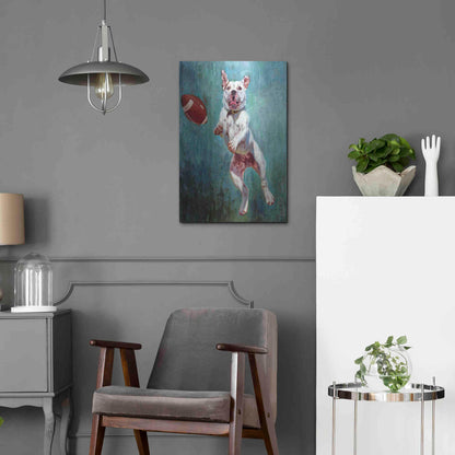 Luxe Metal Art 'Hail Mary' by Lucia Heffernan, Metal Wall Art,16x24