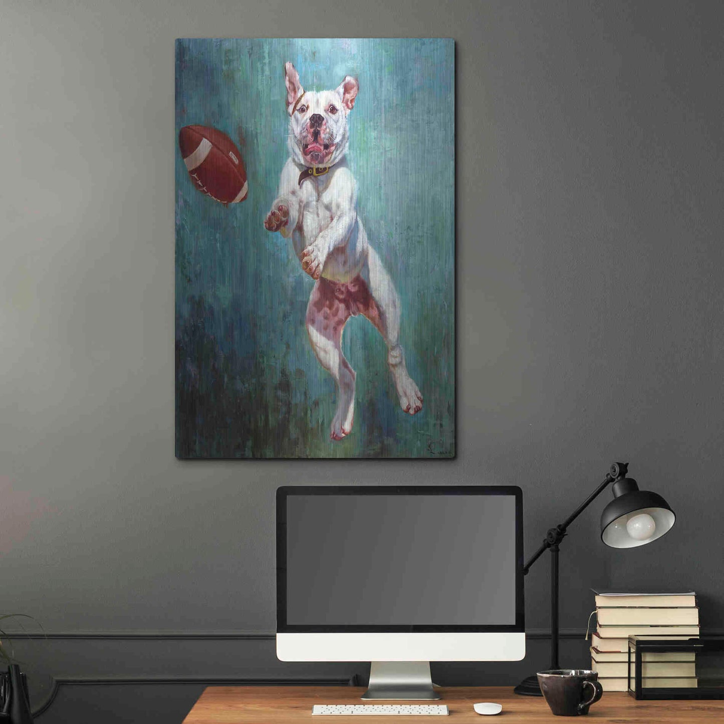 Luxe Metal Art 'Hail Mary' by Lucia Heffernan, Metal Wall Art,24x36