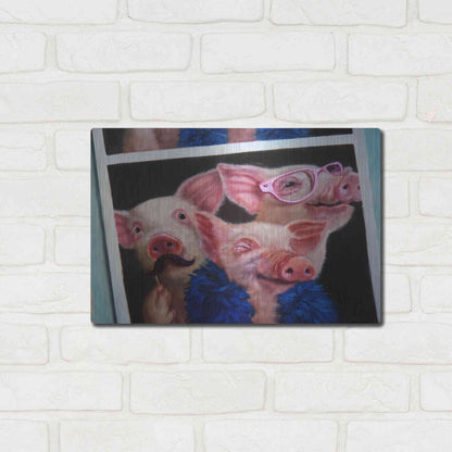 Luxe Metal Art 'Photoshoot' by Lucia Heffernan, Metal Wall Art,16x12