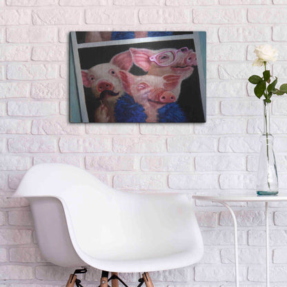 Luxe Metal Art 'Photoshoot' by Lucia Heffernan, Metal Wall Art,24x16