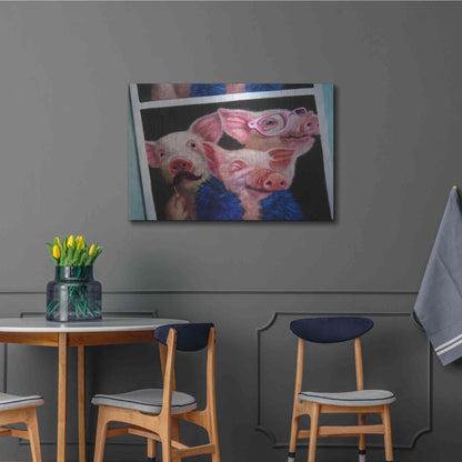 Luxe Metal Art 'Photoshoot' by Lucia Heffernan, Metal Wall Art,36x24