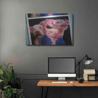 Luxe Metal Art 'Photoshoot' by Lucia Heffernan, Metal Wall Art,36x24