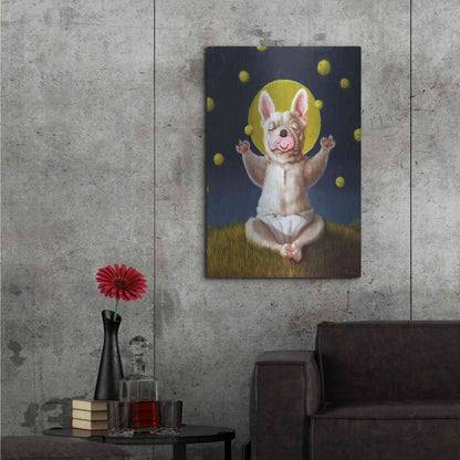 Luxe Metal Art 'Puppy Dreams' by Lucia Heffernan, Metal Wall Art,24x36