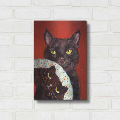 Luxe Metal Art 'Double Trouble' by Lucia Heffernan, Metal Wall Art,12x16