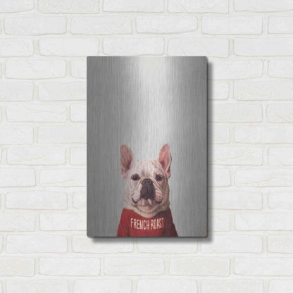 Luxe Metal Art 'French Roast' by Lucia Heffernan, Metal Wall Art,16x24