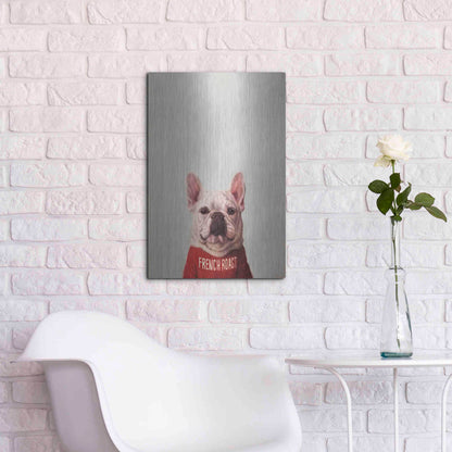 Luxe Metal Art 'French Roast' by Lucia Heffernan, Metal Wall Art,16x24