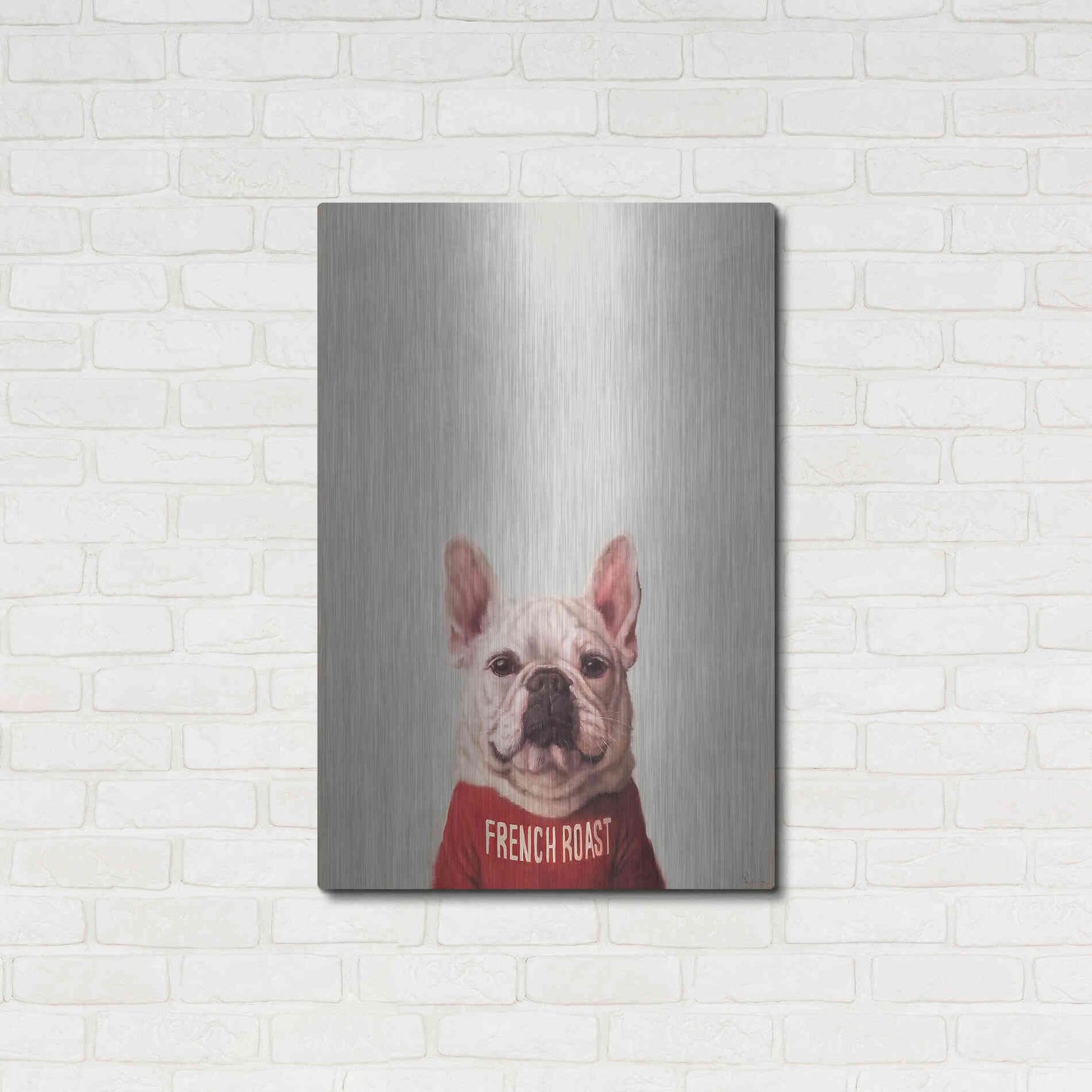 Luxe Metal Art 'French Roast' by Lucia Heffernan, Metal Wall Art,24x36