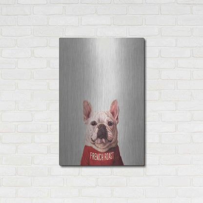 Luxe Metal Art 'French Roast' by Lucia Heffernan, Metal Wall Art,24x36