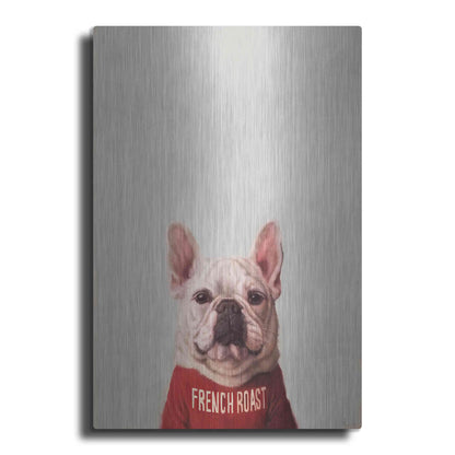 Luxe Metal Art 'French Roast' by Lucia Heffernan, Metal Wall Art