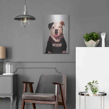 Luxe Metal Art 'Americano' by Lucia Heffernan, Metal Wall Art,16x24